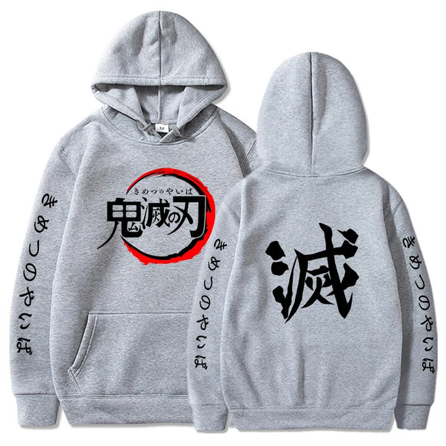 Custom Colorful Streetwear Hoodie Demon Slayer - Item - BYTOODAY