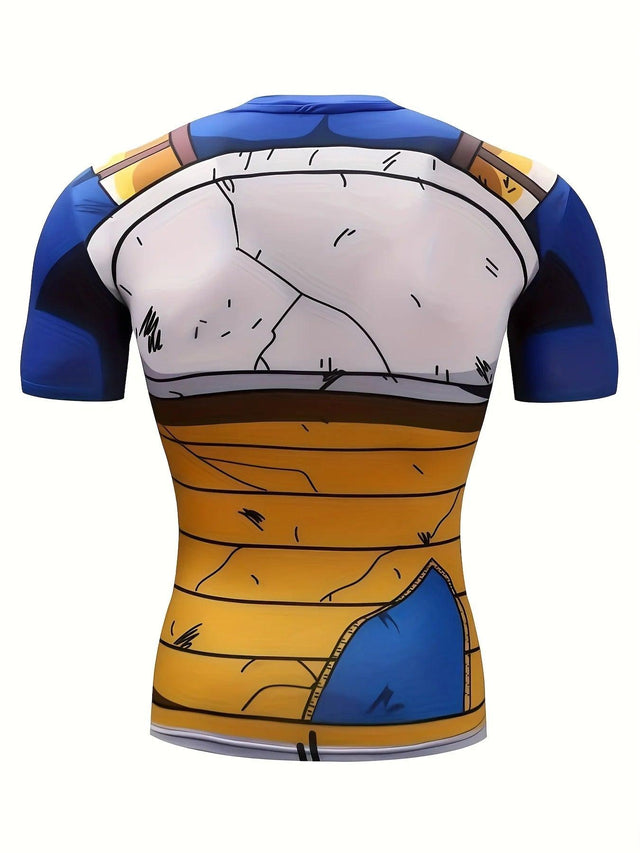 Custom Dragon Ball T-shirt Damaged Vegeta Costume - Item - BYTOODAY