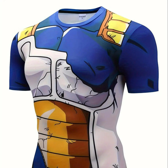 Custom Dragon Ball T-shirt Damaged Vegeta Costume - Item - BYTOODAY