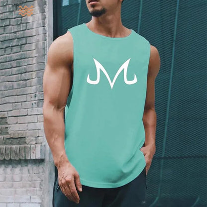 Custom Fitness Sports Tank Top Majin from Dragon Ball Z - Item - BYTOODAY