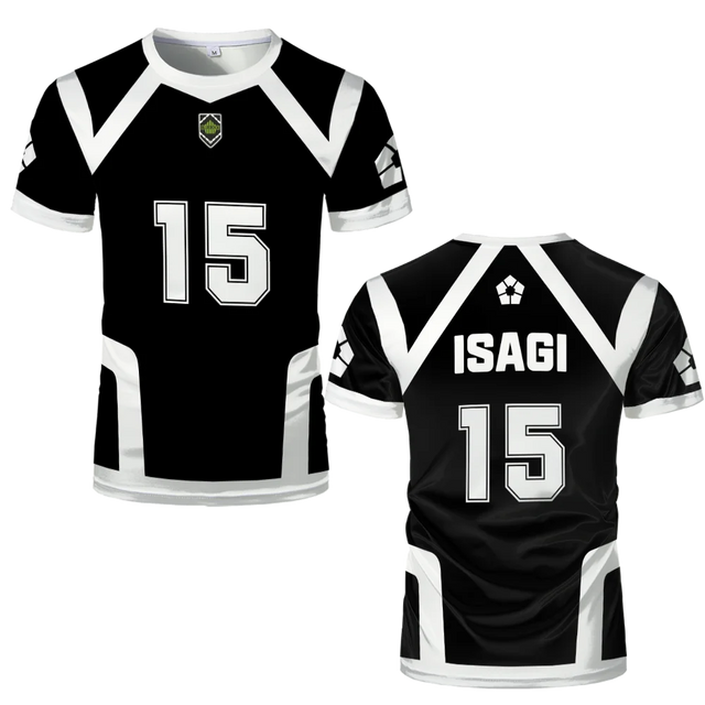 Custom Jersey Blue Lock Team A - BYTOODAY