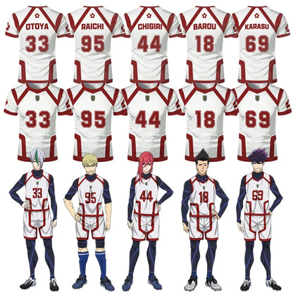 Custom Jersey Blue Lock Team B - BYTOODAY