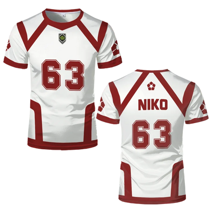 Custom Jersey Blue Lock Team B - BYTOODAY