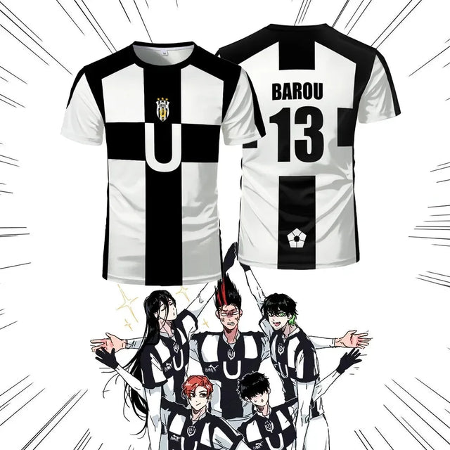 Custom Jersey Blue Lock Ubers Team - BYTOODAY