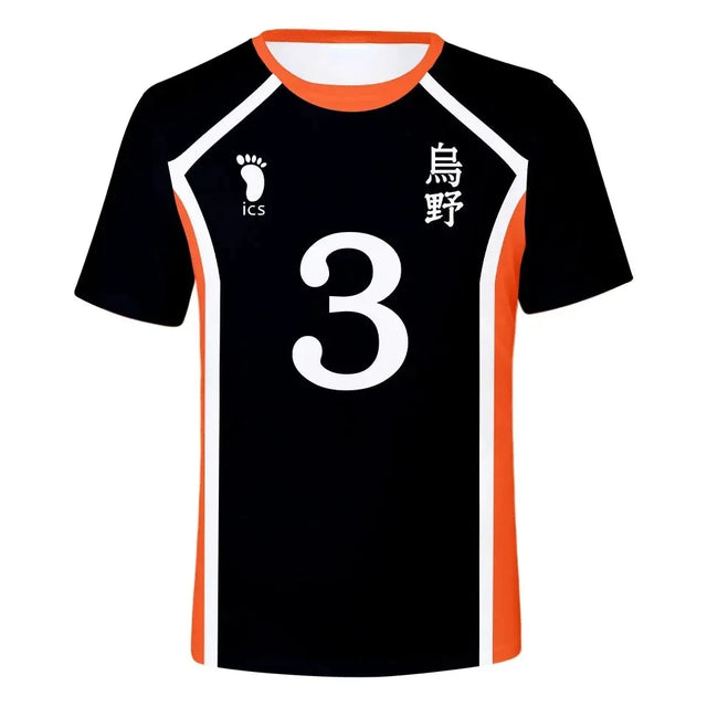Custom Karasuno High's Team Haikyu Cosplay Kids Jersey - Item - BYTOODAY