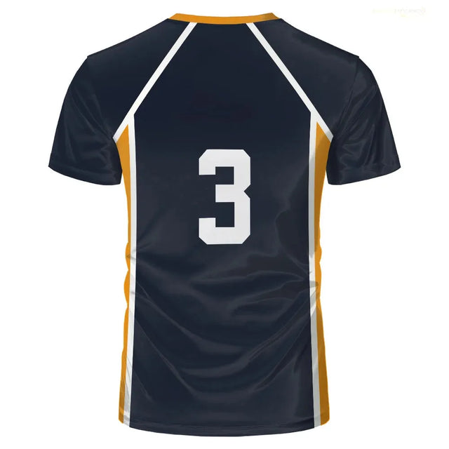 Custom Karasuno High School's Team Haikyu Cosplay Kids Jersey - Item - BYTOODAY