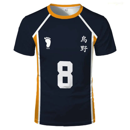 Custom Karasuno High School's Team Haikyu Cosplay Teenager Jersey - Item - BYTOODAY
