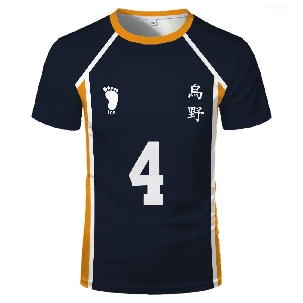 Custom Karasuno High School's Team Haikyu Cosplay Teenager Jersey - Item - BYTOODAY
