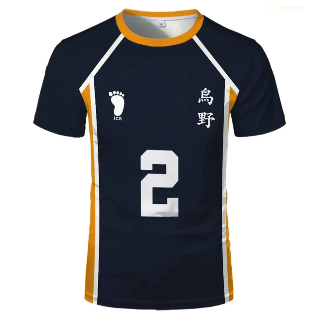 Custom Karasuno High School's Team Jersey Haikyu Cosplay - Item - BYTOODAY