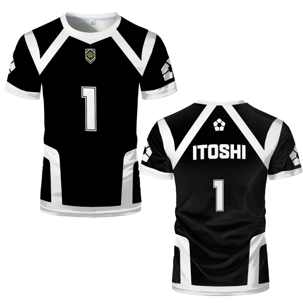 Custom Kids Jersey Blue Lock Team A - BYTOODAY