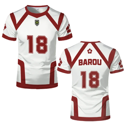 Custom Kids Jersey Blue Lock Team B - BYTOODAY