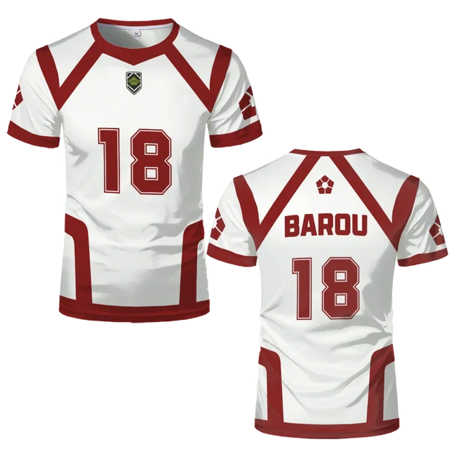 Custom Kids Jersey Blue Lock Team B - BYTOODAY