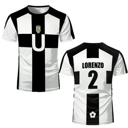 Custom Kids Jersey Blue Lock Ubers Team - BYTOODAY