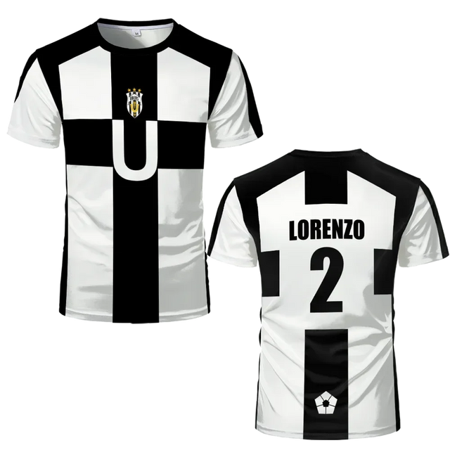 Custom Kids Jersey Blue Lock Ubers Team - BYTOODAY