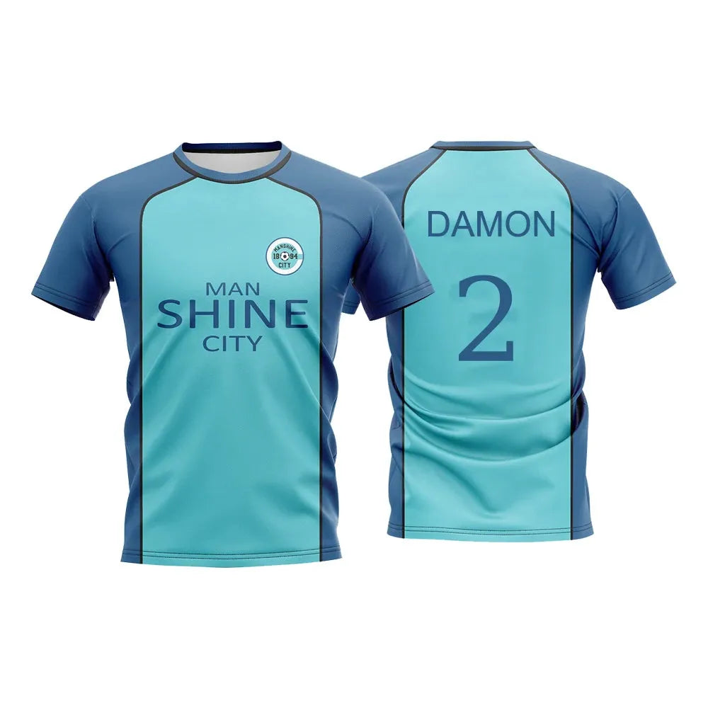 Custom Kids Jersey Manshine City Team Blue Lock - BYTOODAY