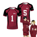 Custom Nekoma High's Team Haikyu Cosplay Kids Jersey - Item - BYTOODAY