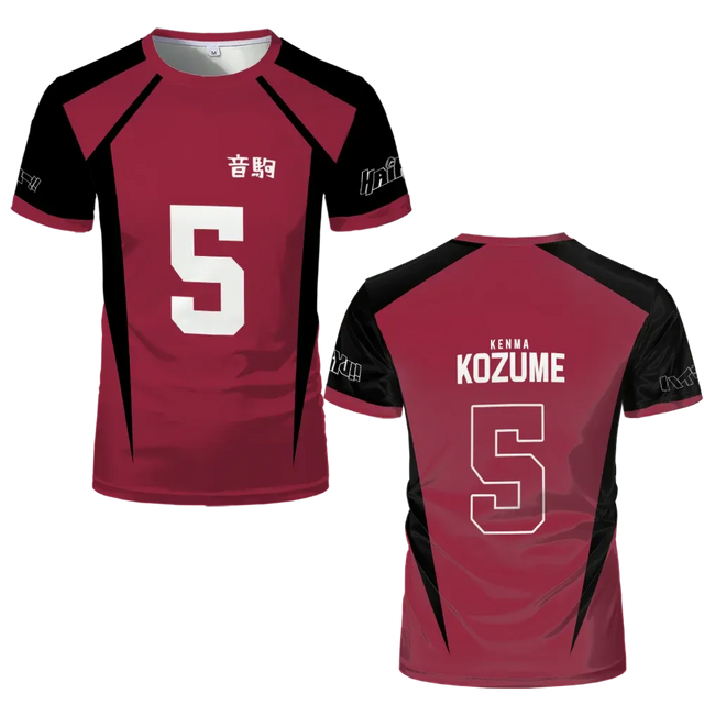 Custom Nekoma High's Team Haikyu Cosplay Kids Jersey - Item - BYTOODAY