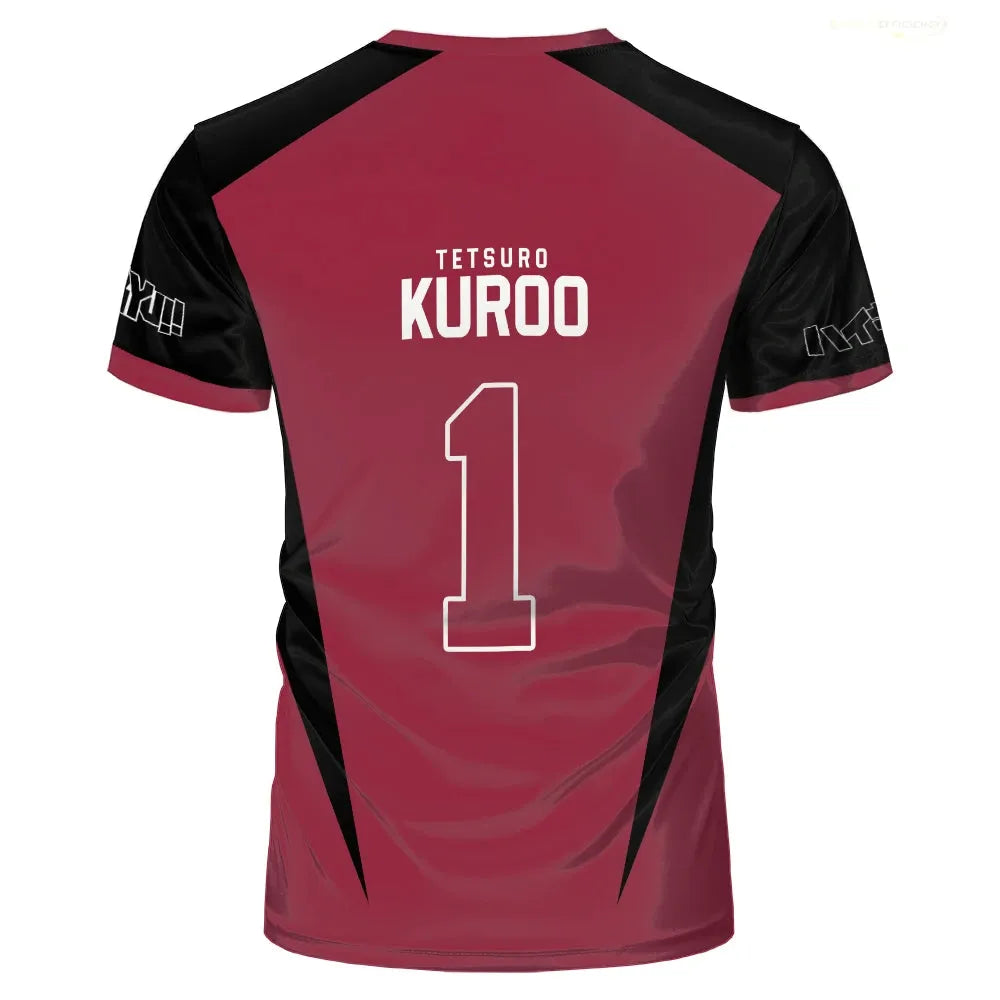 Custom Nekoma High's Team Haikyu Cosplay Kids Jersey - Item - BYTOODAY
