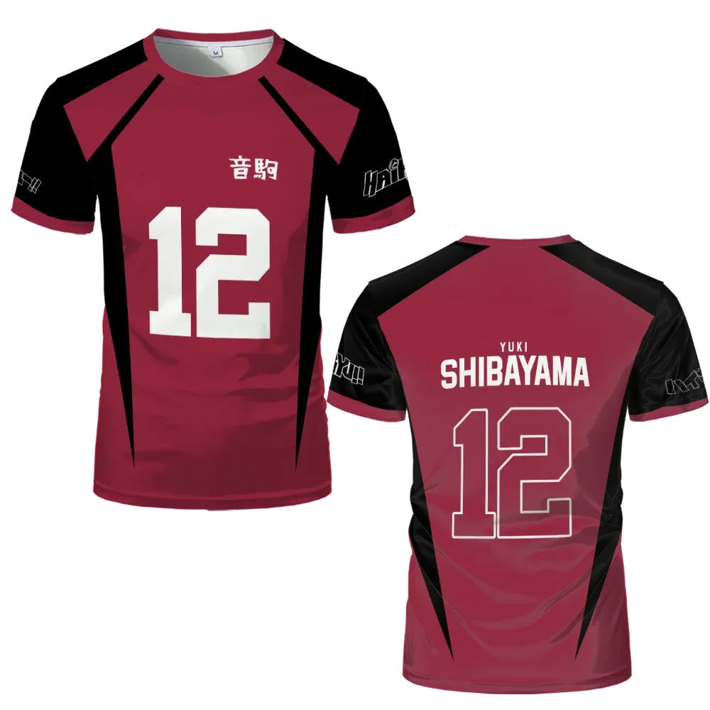 Custom Nekoma High's Team Haikyu Cosplay Teenager Jersey - Item - BYTOODAY