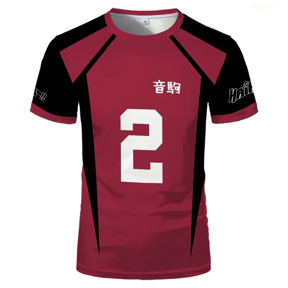 Custom Nekoma High's Team Haikyu Cosplay Teenager Jersey - Item - BYTOODAY