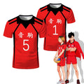 Custom Nekoma High School's Team Jersey Haikyu Cosplay - Item - BYTOODAY
