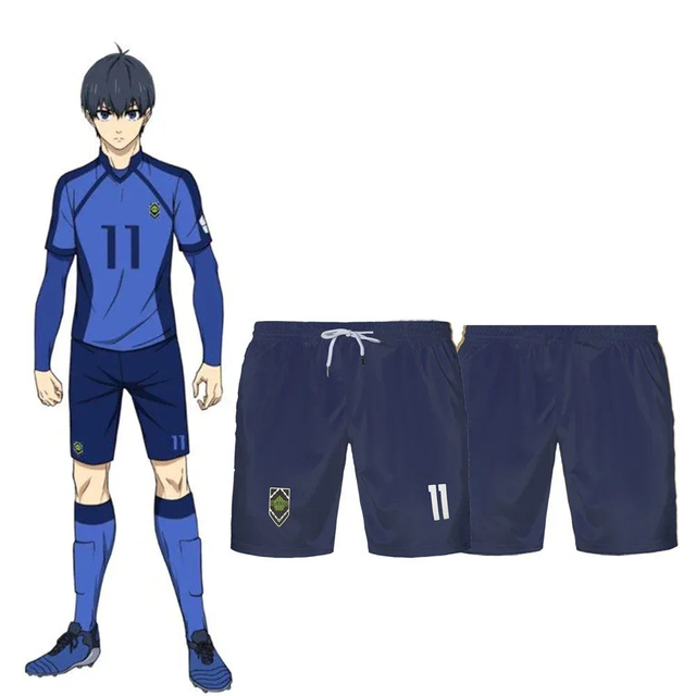 Custom Shorts Blue Lock Eleven Team - BYTOODAY