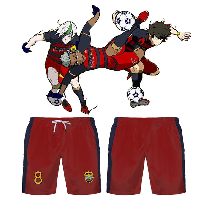 Custom Shorts Blue Lock FC Barcha - BYTOODAY
