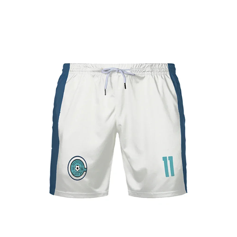 Custom Shorts Blue Lock Manshine City - BYTOODAY