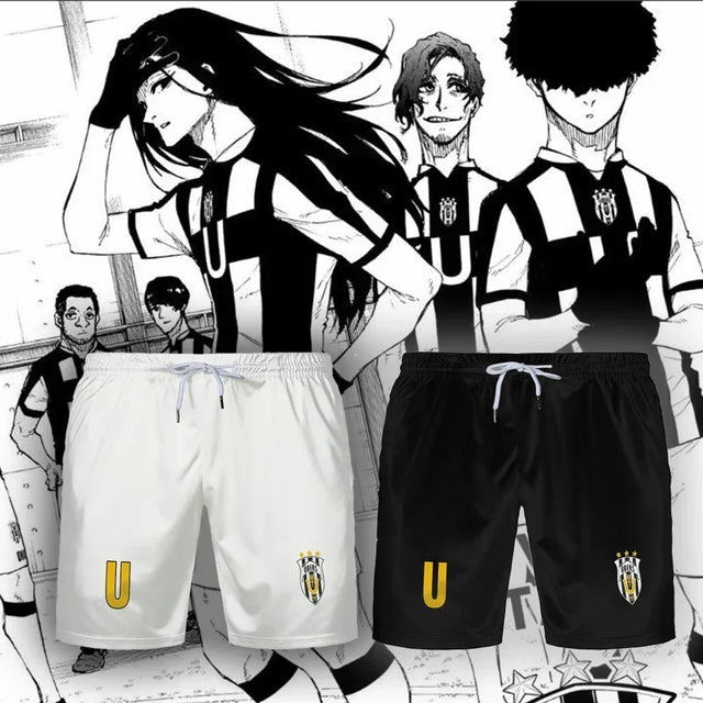 Custom Shorts Blue Lock Ubers Team - BYTOODAY