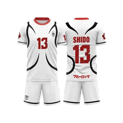 Custom White Set Blue Lock U-20 Japan Team - BYTOODAY