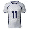 Customizable Blue Lock Team White Jersey - BYTOODAY