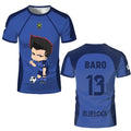 Cute Baro's Custom Jersey Blue Lock Eleven - BYTOODAY