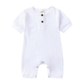 Dark Blue Baby Cotton Romper - Item - BYTOODAY