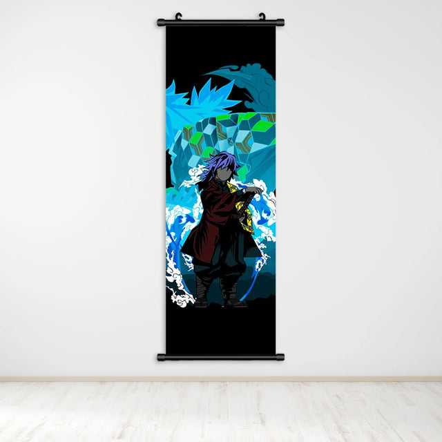 Demon Slayer Custom Abstract Style Wall Decor - Item - BYTOODAY