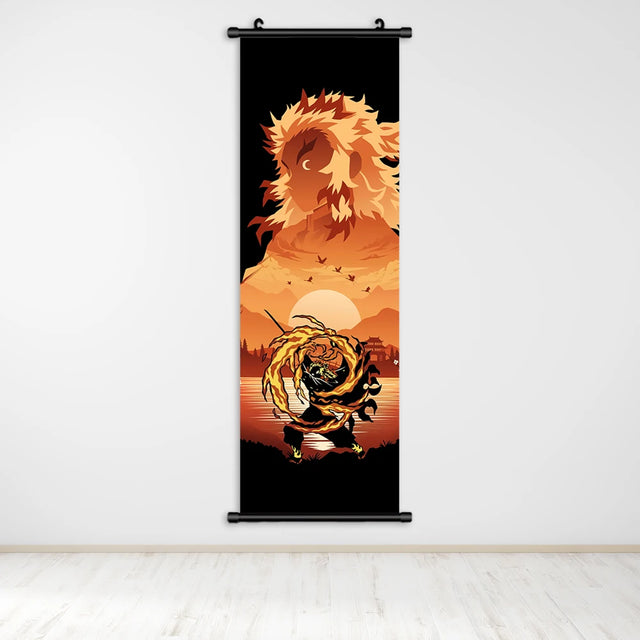 Demon Slayer Custom Abstract Style Wall Decor - Item - BYTOODAY