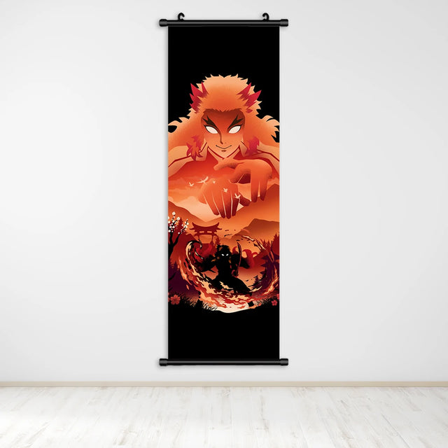 Demon Slayer Custom Abstract Style Wall Decor - Item - BYTOODAY