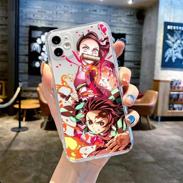 Demon Slayer Custom iPhone Case (7 to 11) - Item - BYTOODAY