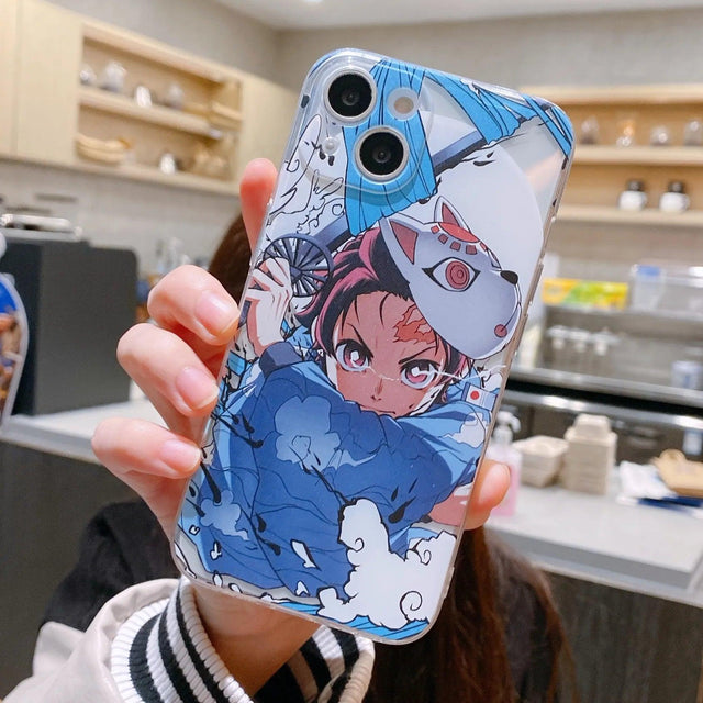 Demon Slayer Custom iPhone Case (7 to 11) - Item - BYTOODAY