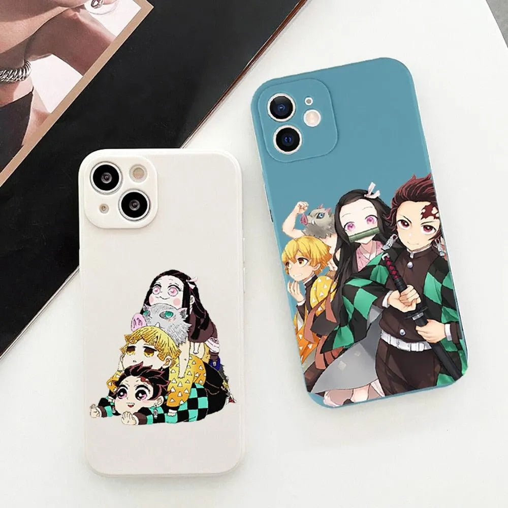 Demon Slayer Custom iPhone Case - Item - BYTOODAY