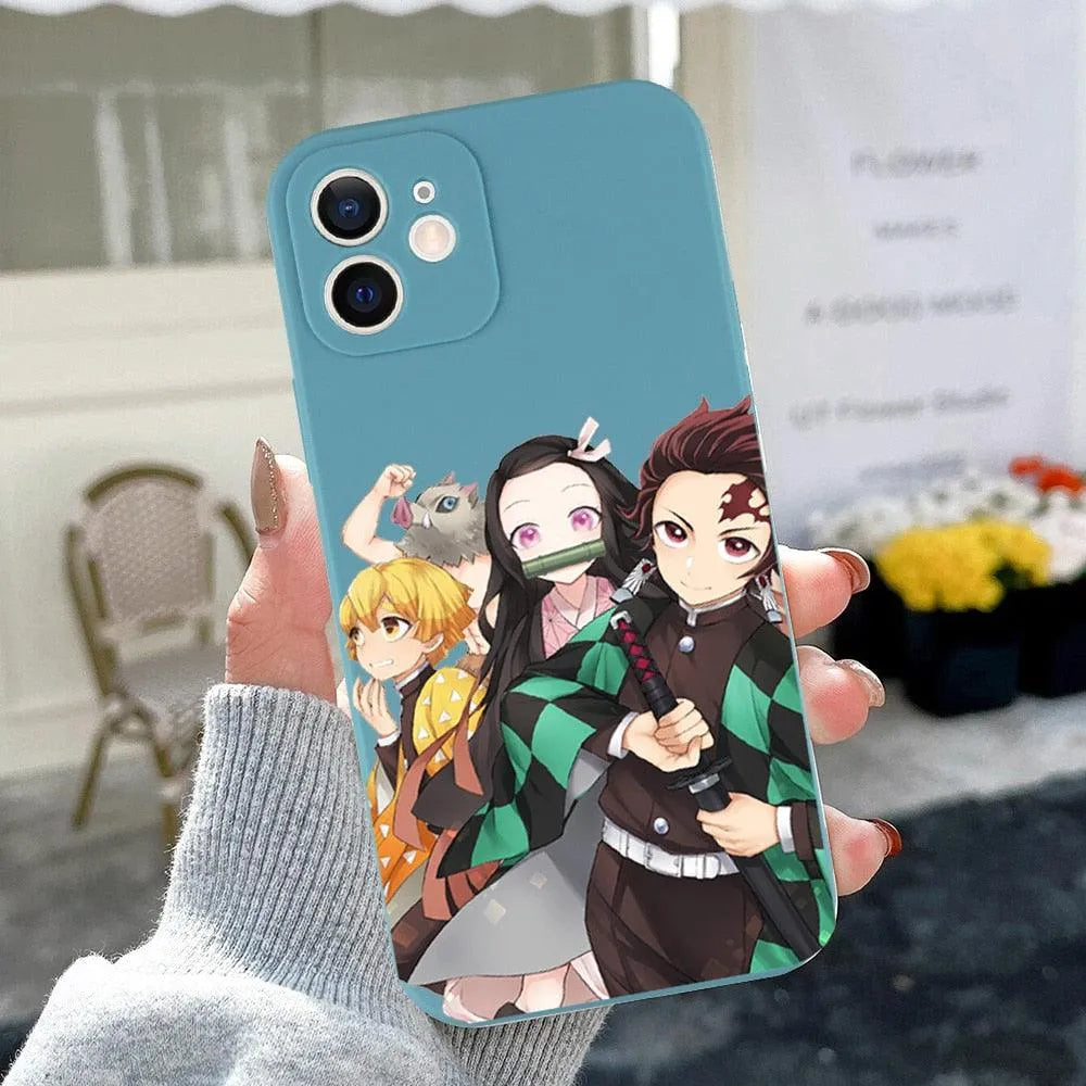 Demon Slayer Custom iPhone Case - Item - BYTOODAY