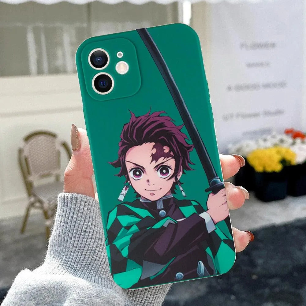 Demon Slayer Custom iPhone Case - Item - BYTOODAY