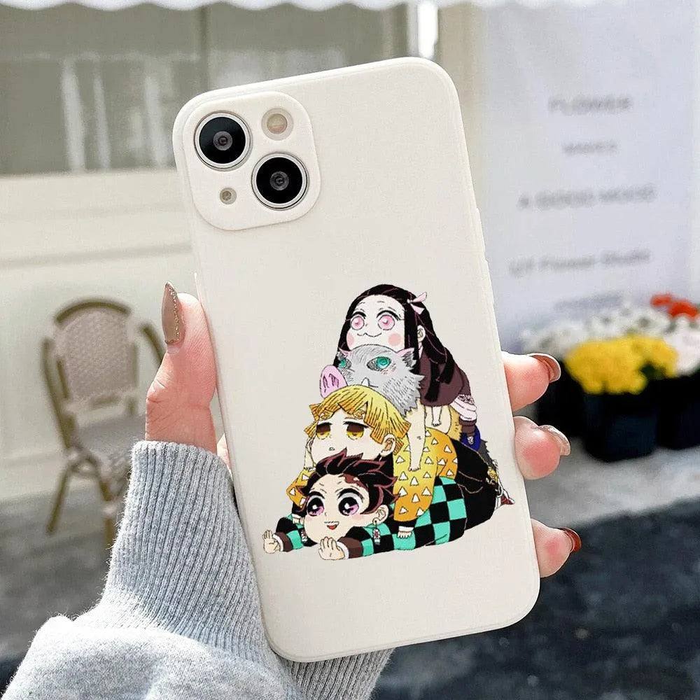 Demon Slayer Custom iPhone Case - Item - BYTOODAY