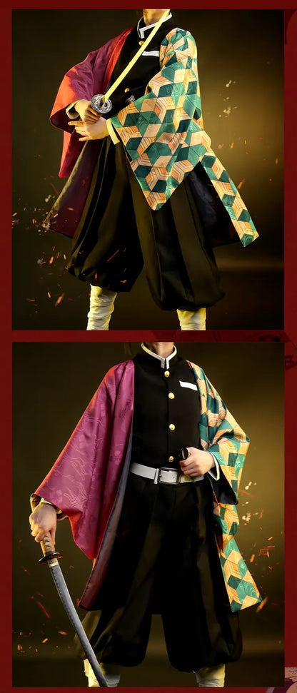 Demon Slayer Giyu Tomioka Cosplay - Item - BYTOODAY