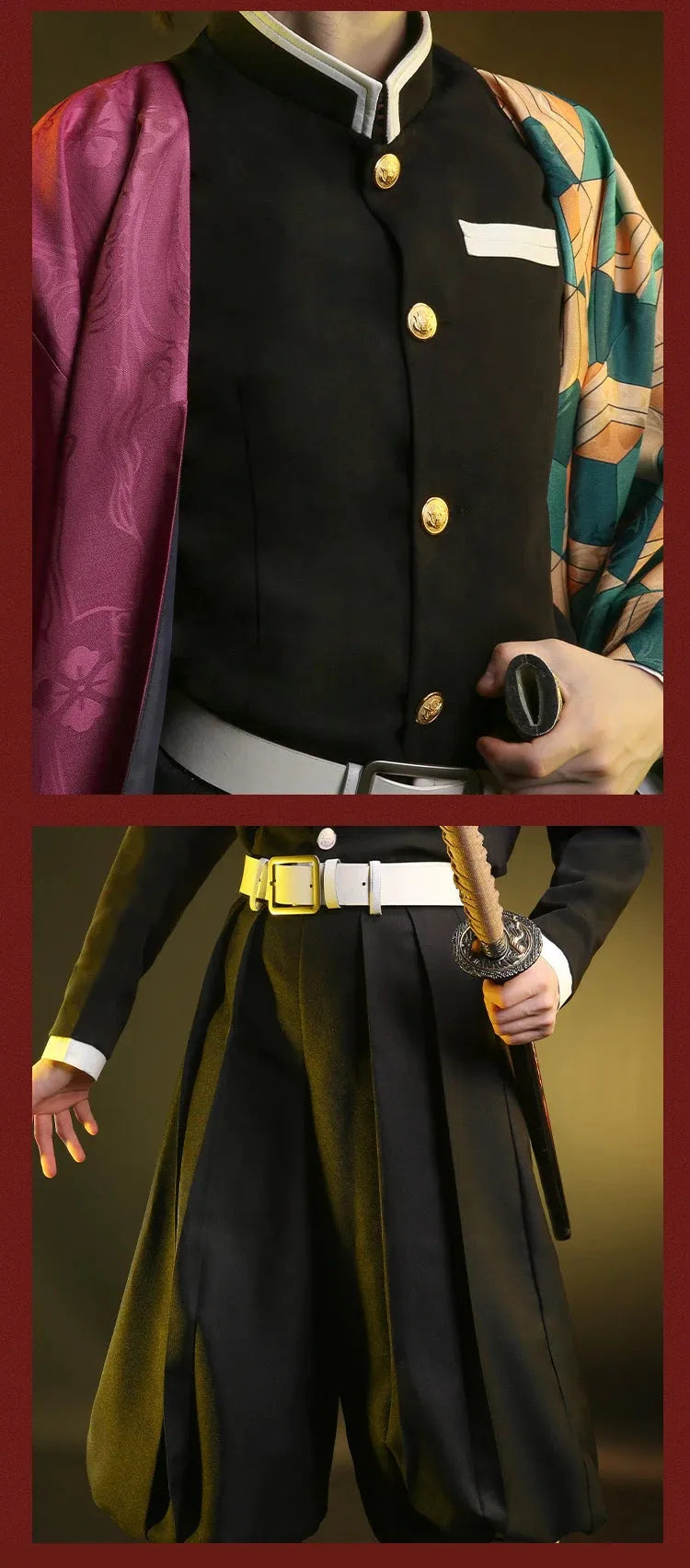 Demon Slayer Giyu Tomioka Cosplay - Item - BYTOODAY