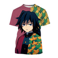 Demon Slayer Print Kid Custom T-shirt - Item - BYTOODAY