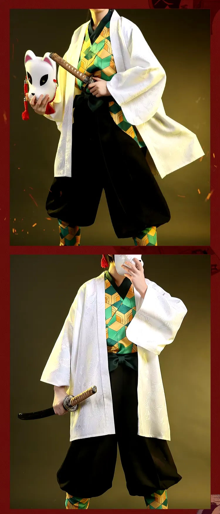 Demon Slayer Sabito Costume Cosplay - Item - BYTOODAY