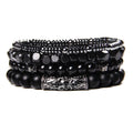 Fashion Accessory Black Charm Bracelet - Item - BYTOODAY