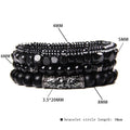 Fashion Accessory Black Charm Bracelet - Item - BYTOODAY