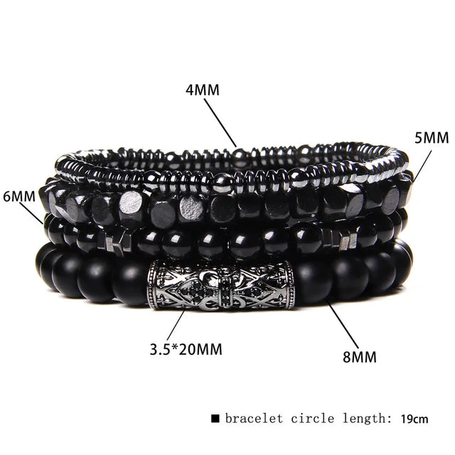 Fashion Accessory Black Charm Bracelet - Item - BYTOODAY