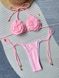 Floral Brazilian Style Bikini Swimwear - Item - BYTOODAY